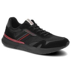 Czarne Sneakersy Cross Jeans Wygodne Buty Męskie. Czarne buty sportowe na co dzień męskie Cross Jeans, na lato, m, z aplikacjami, z jeansu, militarne, bez ramiączek, bez kaptura. Za 179.00 zł.
