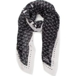 Chusta KARL LAGERFELD - 86KW3307 Black. Czarne szaliki męskie KARL LAGERFELD, z jedwabiu. Za 509.00 zł.