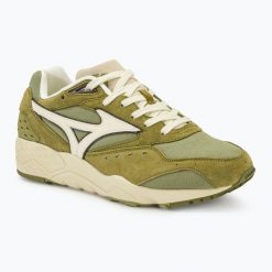Buty Mizuno Contender Premium. Zielone buty trekkingowe męskie Mizuno, bez wzorów, bez zapięcia, trekkingowe. Za 409.99 zł.