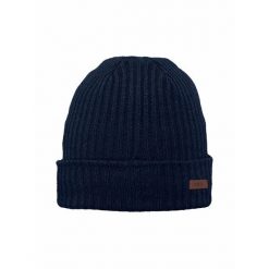 Czapka Barts Wilbert Turnup. Niebieskie czapki męskie Barts, na zimę, bez wzorów, sportowe. Za 160.00 zł.