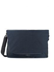 Lanetti Torba na laptopa LAN-N-011-05 Granatowy. Niebieskie torby na laptopa męskie Lanetti, bez wzorów, z poliesteru. Za 179.99 zł.