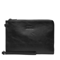 Saszetka Guess. Czarne torby męskie na ramię Guess, z aplikacjami, młodzieżowe, małe. Za 189.99 zł.