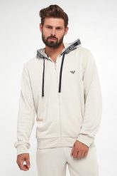 Bluza męska z kapturem EMPORIO ARMANI UNDERWEAR. Bluzy nierozpinane męskie Emporio Armani Underwear, m, bez wzorów, bez ramiączek, z kapturem. W wyprzedaży za 440.30 zł.