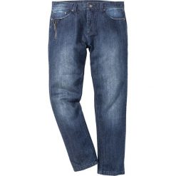 Dżinsy Regular Fit Tapered bonprix niebieski "stone used". Jeansy męskie marki bonprix. Za 59.99 zł.