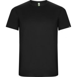 Męska Koszulka Sportowa Imola Z Krótkim Rękawem. Czarne t-shirty sportowe męskie ROLY, m, bez wzorów, sportowe, bez ramiączek. Za 33.99 zł.