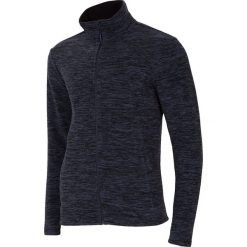 Polar męski PLM300 - denim melanż. Niebieskie bluzy z polaru męskie 4f, melanż, z denimu. W wyprzedaży za 79.99 zł.