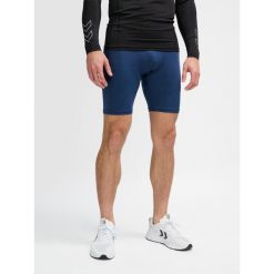 Szorty Hummel TE Topaz. Niebieskie szorty sportowe męskie HUMMEL, bez wzorów, sportowe. Za 147.00 zł.