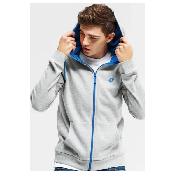 Lotto Bluza Rozpinana Z Kapturem Storno , szary, rozmiar XXL. Szare bluzy rozpinane męskie Lotto, m, bez wzorów, z bawełny, z kapturem. W wyprzedaży za 79.99 zł.