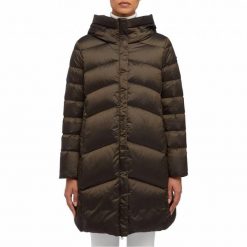 Kurtka GEOX W ADRYA Brązowy. Brązowe kurtki męskie Geox, m, bez wzorów, z tkaniny, bez ramiączek, bez kaptura. Za 722.99 zł.