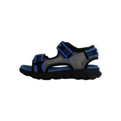 Sandały Geox J Sandal Airadyum B. Niebieskie buty zimowe męskie Geox, bez wzorów, z syntetyku, sportowe, bez obcasa, bez zapięcia. W wyprzedaży za 220.00 zł.