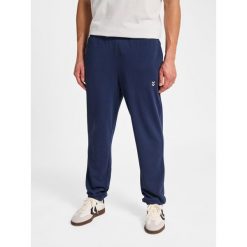 Spodnie do biegania Hummel Pulse. Niebieskie buty treningowe męskie HUMMEL, bez wzorów, z dresówki, bez zapięcia, do biegania. Za 170.00 zł.