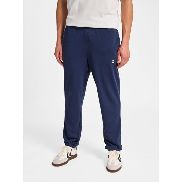 Spodnie do biegania Hummel Pulse. Niebieskie buty treningowe męskie HUMMEL, bez wzorów, z dresówki, do biegania. Za 170.00 zł.