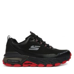 Trekkingi Skechers. Czarne buty trekkingowe męskie Skechers, bez wzorów, bez zapięcia, trekkingowe. Za 479.99 zł.