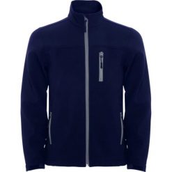 Męska Kurtka Soft Shell Antartida. Niebieskie kurtki męskie ROLY, m, bez wzorów, sportowe, bez ramiączek, bez kaptura. Za 134.99 zł.