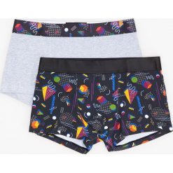 Bokserki 2 pack - Czarny. Czarne bokserki męskie Reserved. W wyprzedaży za 39.99 zł.