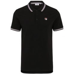 Koszulka męska polo Fila Lubbeek. Białe koszulki polo męskie Fila, m, bez wzorów, z bawełny, biznesowe, bez kołnierzyka, bez ramiączek. Za 227.34 zł.