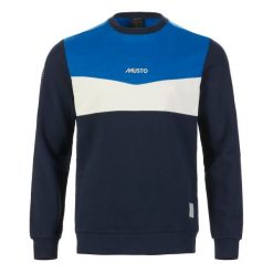 Bluza Musto 64. Niebieskie bluzy nierozpinane męskie Musto, s, bez wzorów, sportowe, bez ramiączek, bez kaptura. Za 384.50 zł.
