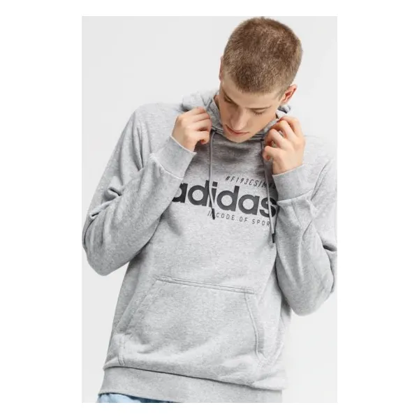 Adidas Bluza M Bb Hdy , szary, rozmiar M. Szare bluzy nierozpinane męskie ADIDAS, m, z aplikacjami, z bawełny, klasyczne, bez ramiączek, bez kaptura. W wyprzedaży za 179.99 zł.