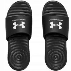 Klapki basenowe męskie Under Armour Ansa Fix SL. Białe klapki i japonki męskie Under Armour, bez wzorów. Za 134.99 zł.