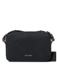 Calvin Klein Saszetka Ck Must Camera Bag S Mono K50K512739 Czarny. Czarne saszetki męskie Calvin Klein, bez wzorów, ze skóry. Za 219.99 zł.