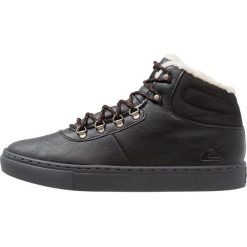Quiksilver JAX II Sneakersy wysokie black/brown. Czarne buty sportowe na co dzień męskie Quiksilver, z materiału, sportowe. Za 399.00 zł.