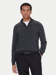 BOSS Sweter H-Hettore 50549976 Czarny Regular Fit. Czarne kardigany męskie Boss, m, bez wzorów, z wełny, bez ramiączek. Za 639.99 zł.