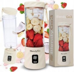 Blender kielichowy BlendyGo 3 beżowy. Blendery BlendyGo. Za 413.99 zł.