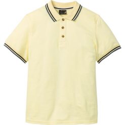 Shirt polo Regular Fit bonprix waniliowy. Koszulki polo męskie bonprix. Za 44.99 zł.