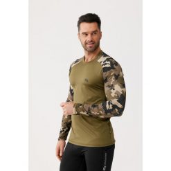 Koszulka termoaktywna fitness z długim rękawem męska Rough Radical Furious army. Zielone bielizna termoaktywna męska ROUGH RADICAL, m, bez wzorów, bez ramiączek, na fitness i siłownię. W wyprzedaży za 93.42 zł.