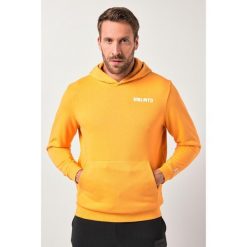 Męska Bluza z kapturem fitness kaptur do rozm. 7XL. Brązowe bluzy nierozpinane męskie JAY-PI, m, bez wzorów, z bawełny, casualowe, bez ramiączek, z kapturem. Za 343.99 zł.