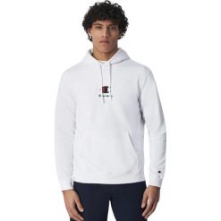 Bluza bawełniana męska Champion. Białe bluzy nierozpinane męskie CHAMPION, m, bez wzorów, z bawełny, bez ramiączek, bez kaptura. Za 229.00 zł.