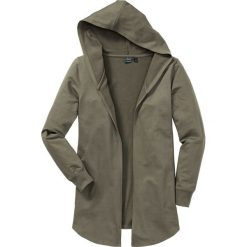 Bluza bez zapięcia Slim Fit bonprix ciemnooliwkowy. Bluzy nierozpinane męskie marki bonprix. Za 89.99 zł.