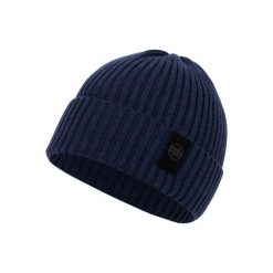 Czapka męska Pitbull zimowa Velcro Logo. Niebieskie czapki męskie PITBULL, na zimę, bez wzorów. Za 59.00 zł.