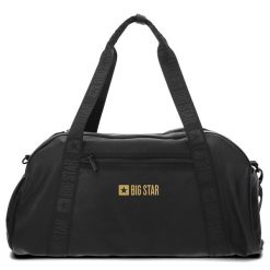Czarna Męska Torba Podróżna Big Star. Czarne torby męskie na ramię Big Star, bez wzorów, eleganckie, na ramię, duże, matowe. Za 189.00 zł.