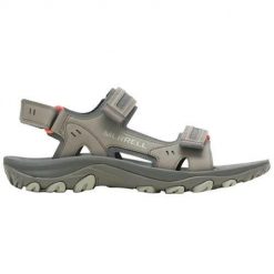 Buty do chodzenia męskie Merrell Huntington Sport Convert. Szare buty trekkingowe męskie Merrell, bez wzorów, z gumy, bez zapięcia, trekkingowe. Za 329.99 zł.