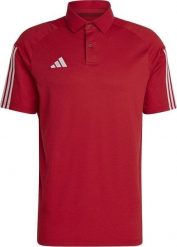 Adidas Koszulka adidas Tiro 23 Competition Polo M HI3049. Koszulki polo męskie ADIDAS, m, bez wzorów, bez kołnierzyka, bez ramiączek. Za 138.68 zł.
