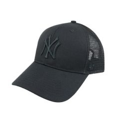 Czapka z daszkiem - Branson - New York Yankees - Regulowana - Dorośli - Czarna. Czarne czapki męskie 47 Brand, bez wzorów, sportowe. Za 89.99 zł.