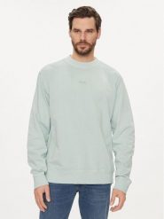 Boss Bluza Wefade 50472271 Zielony Regular Fit. Zielone bluzy nierozpinane męskie Boss, m, bez wzorów, z bawełny, bez ramiączek, bez kaptura. Za 479.99 zł.