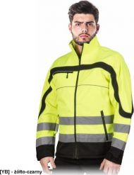 Kurtka męska R.E.I.S. NEMO - męska kurtka SOFTSHELL ochronna, stójka, 3 kieszenie, powłoka 100% poliester, pasy odblaskowe - pomarańczowo-czarny 2XL. Brązowe kurtki męskie R.E.I.S., m, bez wzorów, z poliesteru, bez ramiączek, bez kaptura. Za 112.47 zł.