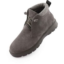 Buty Męskie Woz Mick 274 Asphalto - Skórzane Trampki w Rozmiarze 45. Niebieskie trampki męskie WOW, bez wzorów, ze skóry ekologicznej, bez zapięcia. Za 271.99 zł.
