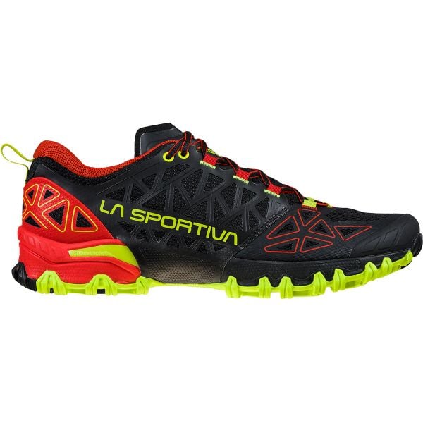 Buty La Sportiva Bushido II do biegania w terenie, czarne. Czarne buty do biegania męskie La Sportiva, bez wzorów, bez zapięcia, do biegania. Za 809.00 zł.