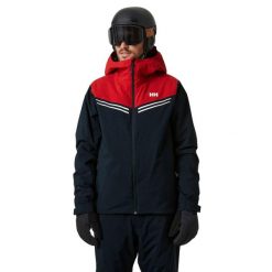 Kurtka Narciarska męska Helly Hansen Alpine Insulated Jacket. Czerwone kurtki narciarskie i snowboardowe męskie Helly Hansen, na zimę, l, bez wzorów, bez kaptura, narciarskie. W wyprzedaży za 809.00 zł.