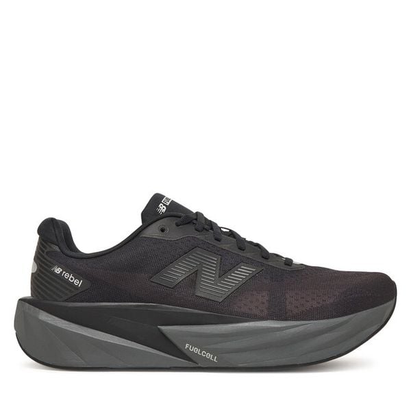 Buty do biegania New Balance. Czarne buty do biegania męskie New Balance, bez wzorów, bez zapięcia, do biegania. Za 749.99 zł.