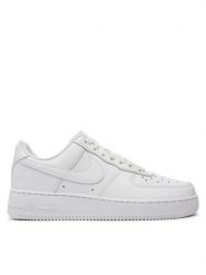 Nike Sneakersy Air Force 1 '07 Fresh DM0211 100 Biały. Białe buty sportowe na co dzień męskie Nike, m, bez wzorów, ze skóry, bez ramiączek, bez kaptura. Za 569.99 zł.