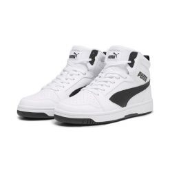 Tenisówki Puma Model Rebound V6 Kolor Biały. Białe trampki męskie Puma, bez wzorów, z gumy, bez zapięcia. Za 354.00 zł.
