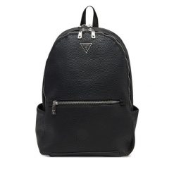 Plecak Guess. Czarne plecaki męskie Guess, z aplikacjami. Za 439.99 zł.