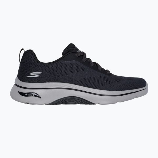Buty męskie SKECHERS Go Walk Arch Fit 2.0 Temporal. Czarne buty sportowe na co dzień męskie Skechers, m, bez wzorów, bez ramiączek, bez kaptura. Za 299.99 zł.