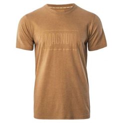 Koszulka męska Magnum Essential T-Shirt 2.0 - żółta, Rozmiar M. Żółte t-shirty sportowe męskie MAGNUM, m, bez wzorów, z bawełny, klasyczne, bez ramiączek. Za 39.99 zł.