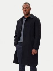 Armani Exchange Płaszcz wełniany XM001121 AF18943 UB101 Granatowy Regular Fit. Niebieskie płaszcze męskie Armani Exchange, na zimę, m, bez wzorów, z syntetyku, bez kaptura. Za 1,959.00 zł.