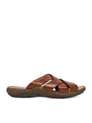 Rieker Klapki CEO-22092-24 Brązowy. Brązowe klapki i japonki męskie Rieker, bez wzorów, ze skóry. Za 319.99 zł.